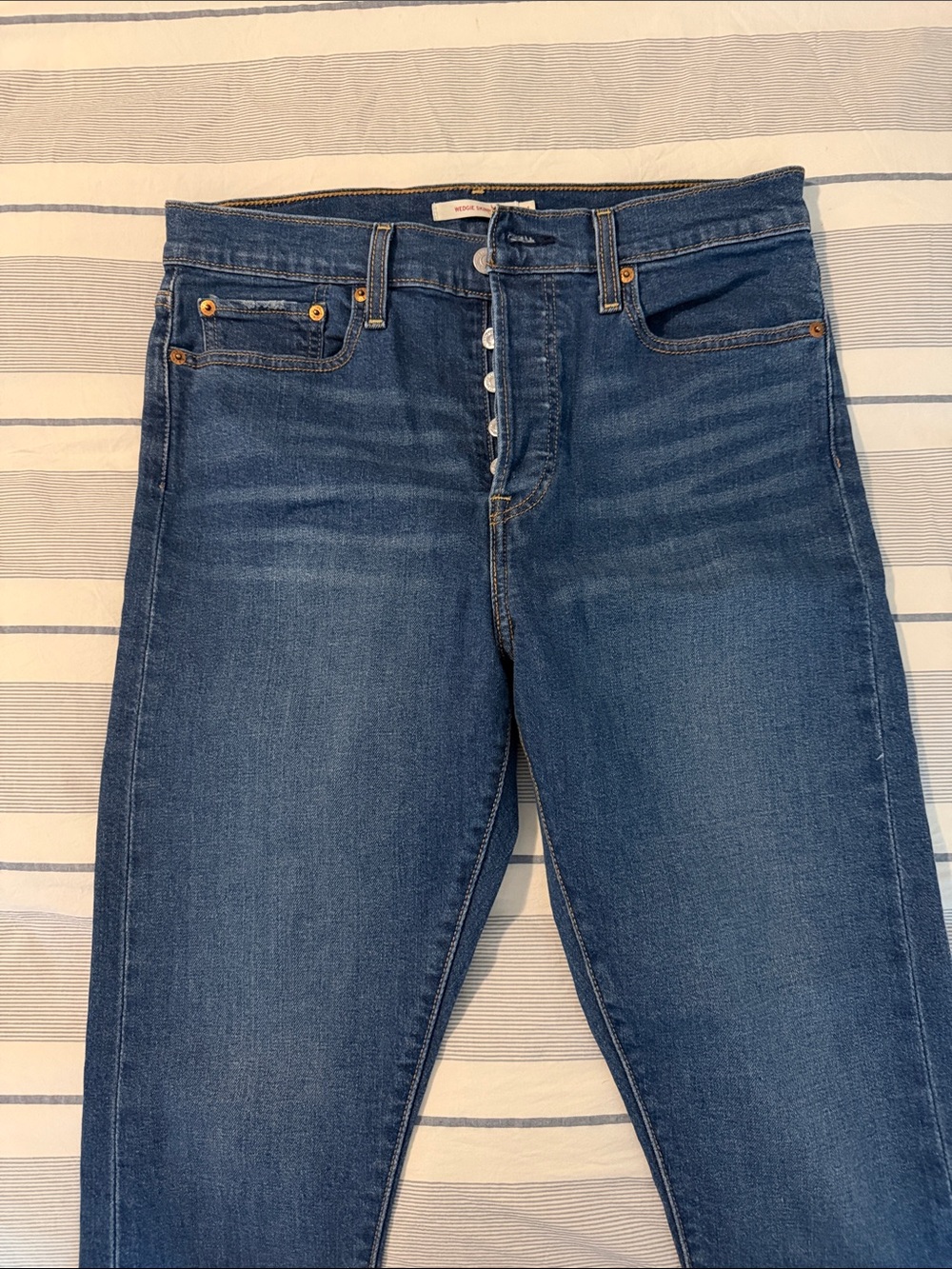 Women’s Levi Wedgie Skinny Button-Fly Jeans